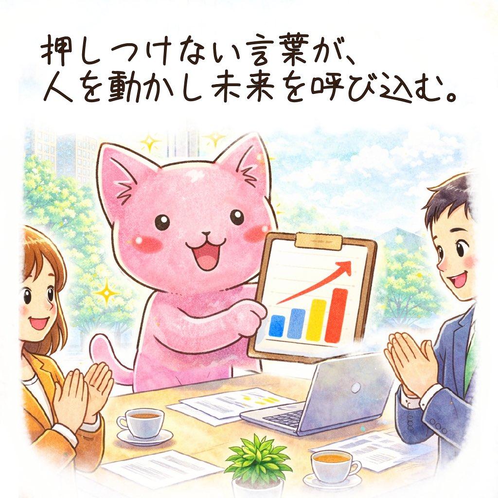 Kazuki_Seminar's tweet photo. コミュニケーション能力を身につけることで飛躍する１０個のメリット
 
 ⑤説得力が上がり、
望む結果を引き寄せる

押しつけない言葉が、
人を動かし未来を呼び込む。

https://t.co/rInT5UWyuO https://t.co/7PHRKBMsiw