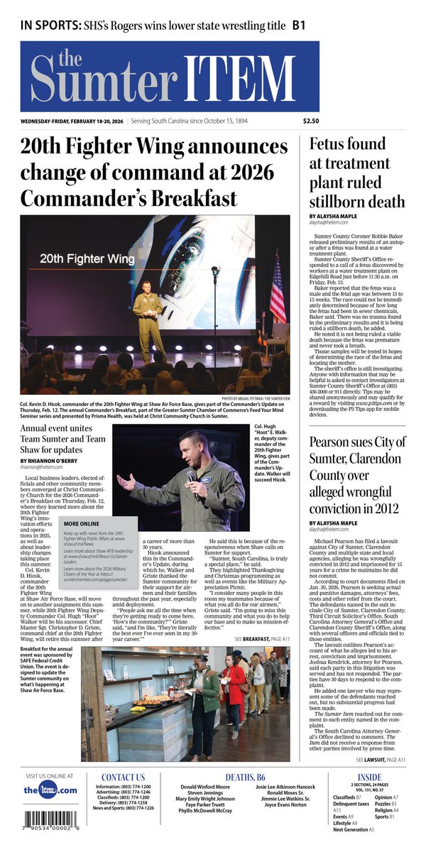 The Sumter Item tweet media