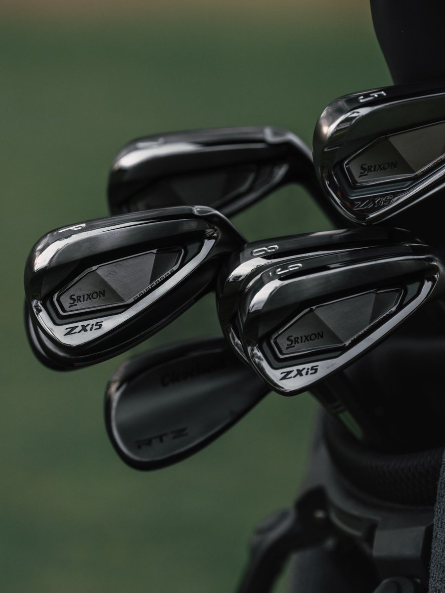 We've got the Limited Edition Srixon ZXi7 and ZXi5 Black Chrome