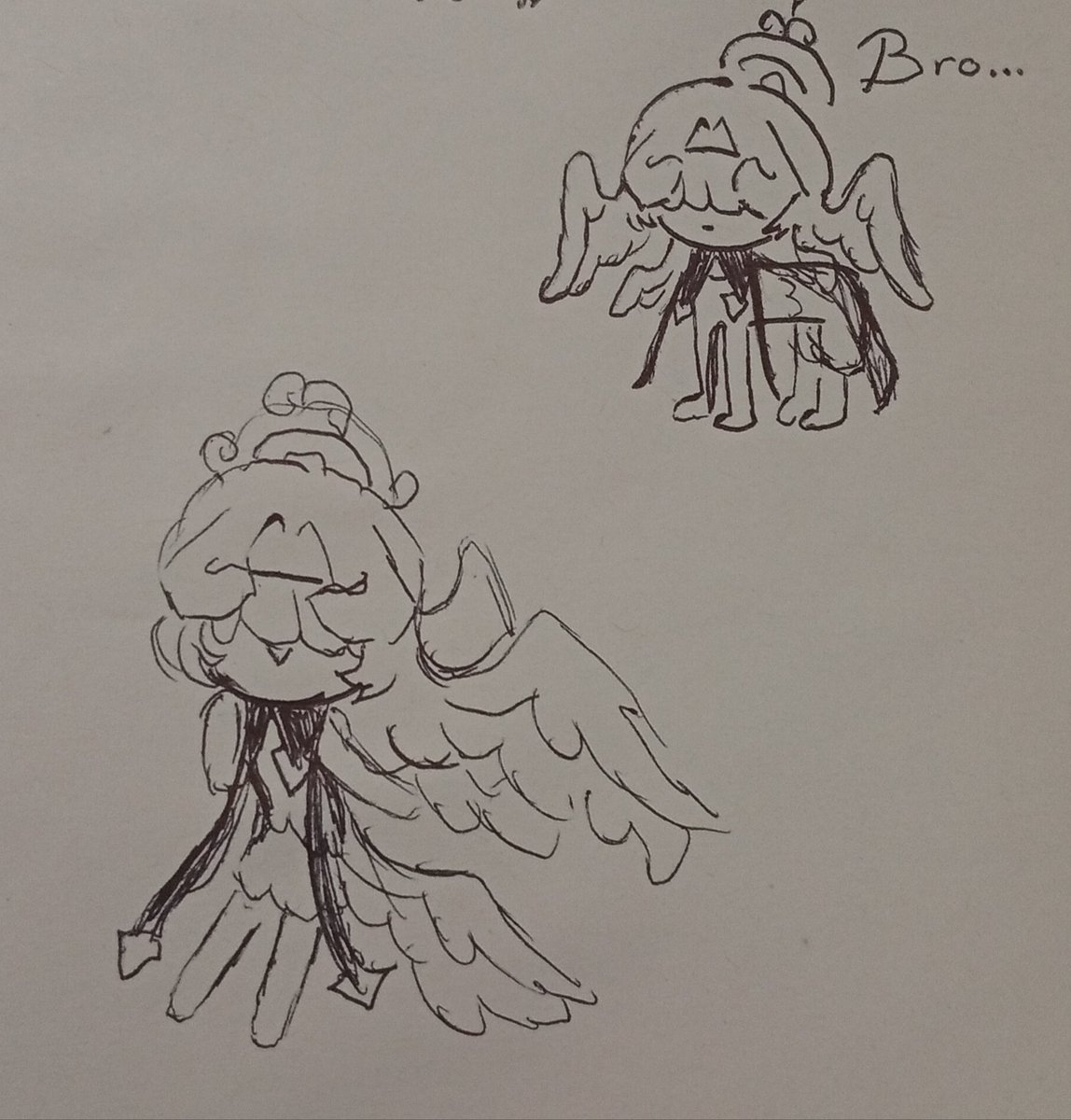 Xaetzun's tweet photo. Some doughael doodles because I was bored ok https://t.co/URAAgXWAhN
