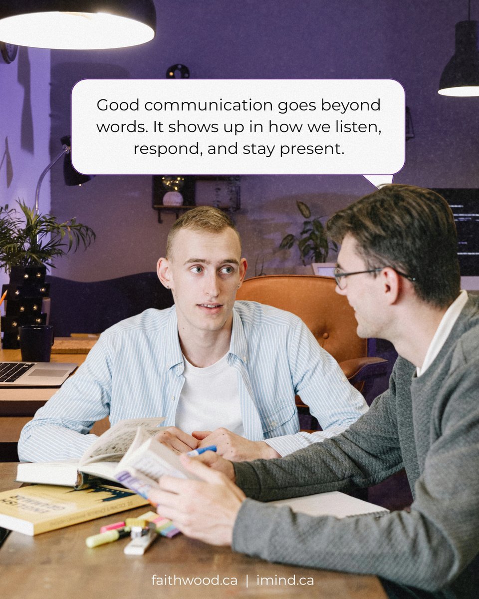 Heading into tomorrow’s session at Okanagan College in Kelowna with CMHA on Communicating Beyond the Basics. Strong communication lives in how we listen, respond, and stay present, not just in what we say. #FaithWood