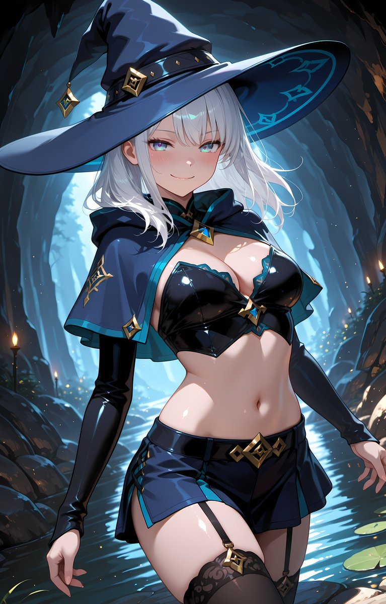 Here my entry for the #WitchyWednesdayAI by @rogue_mai and