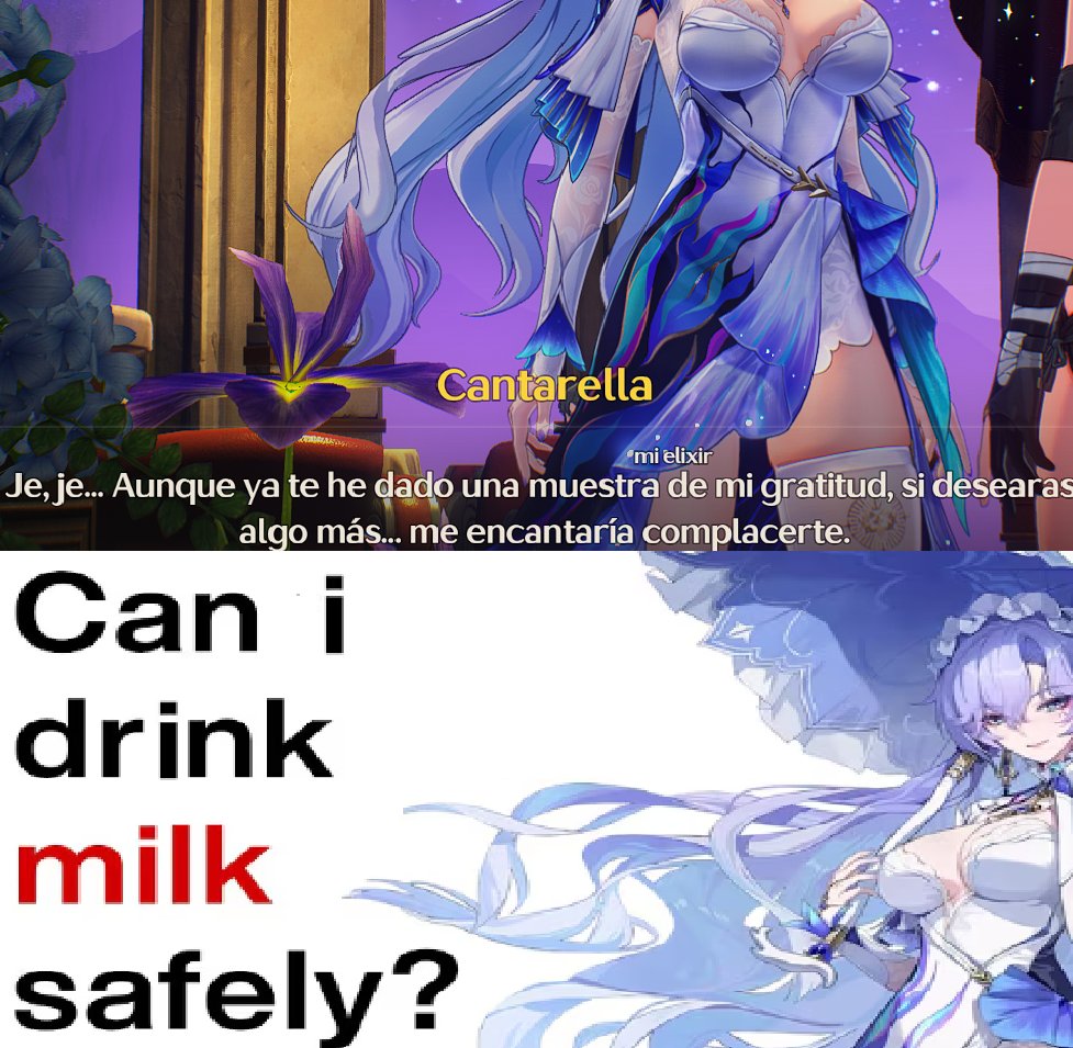 Cantarella queriendo complacer a Rover por si desea algo más

Yo inmediatamente: