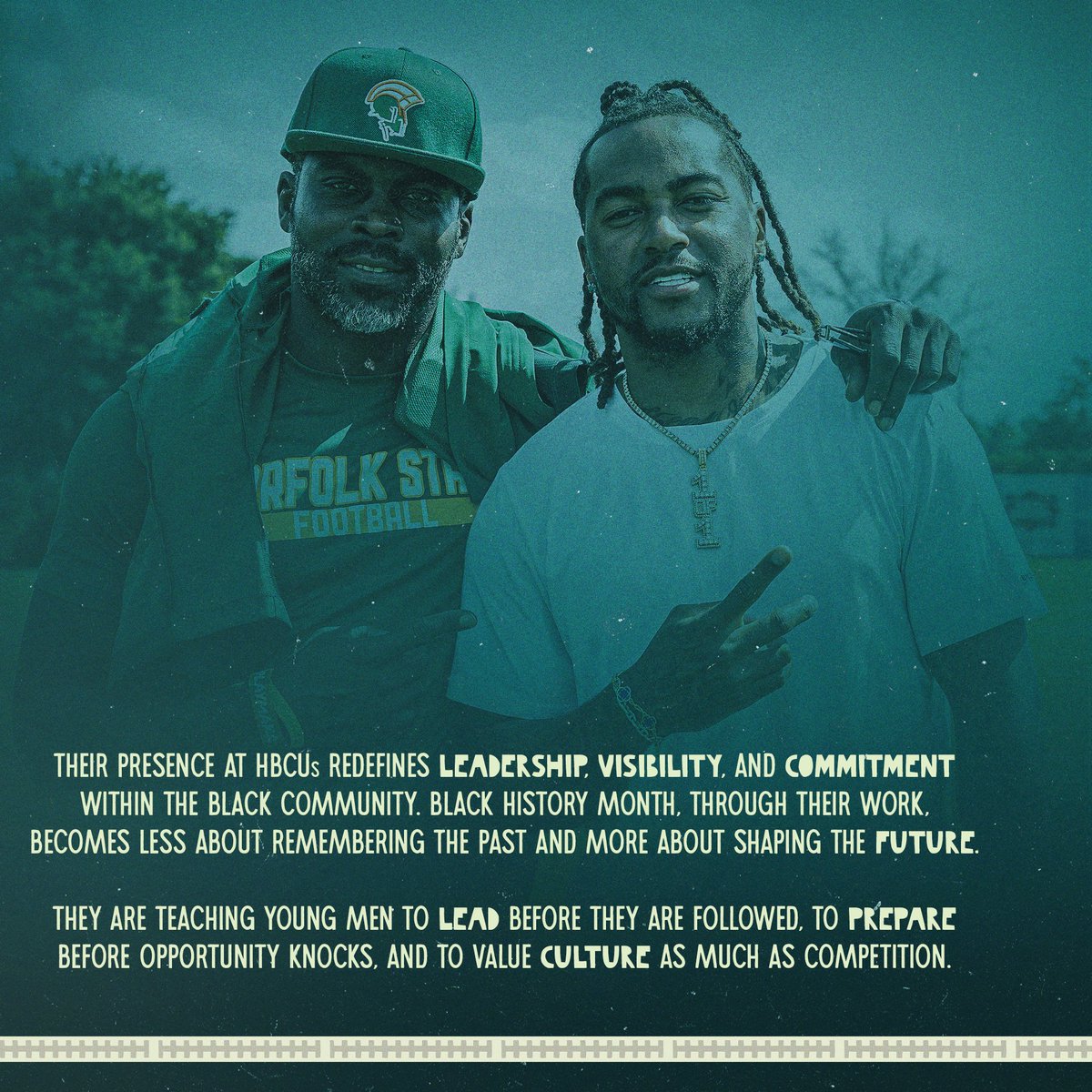 Michael Vick and DeSean Jackson remind us that coaching at historically Black universities and colleges is greater than football.