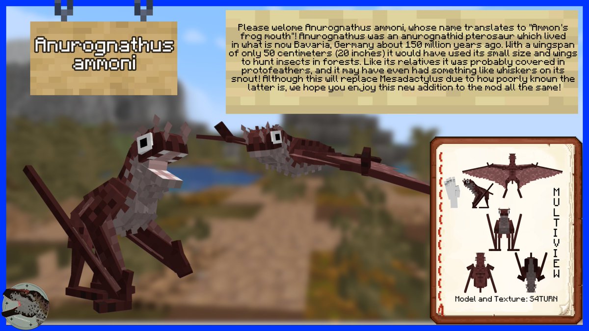 TPaP_Minecraft's tweet photo. #Blockbench #Minecraft #paleoart https://t.co/gdRnOuYo7l