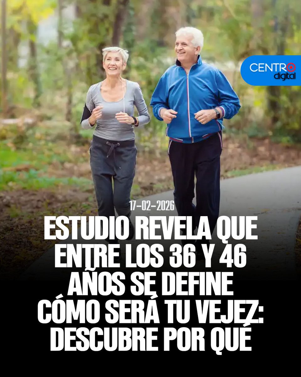 #SALUD | No es exageración. Es una realidad. Entre los 36 y los 46 años el cuerpo empieza a responder distinto. El descanso ya no rinde igual, el estrés pesa más y la alimentación deja huella. Lo que hagas en esta etapa influye en cómo llegarás a la vejez, en tu energía futura y