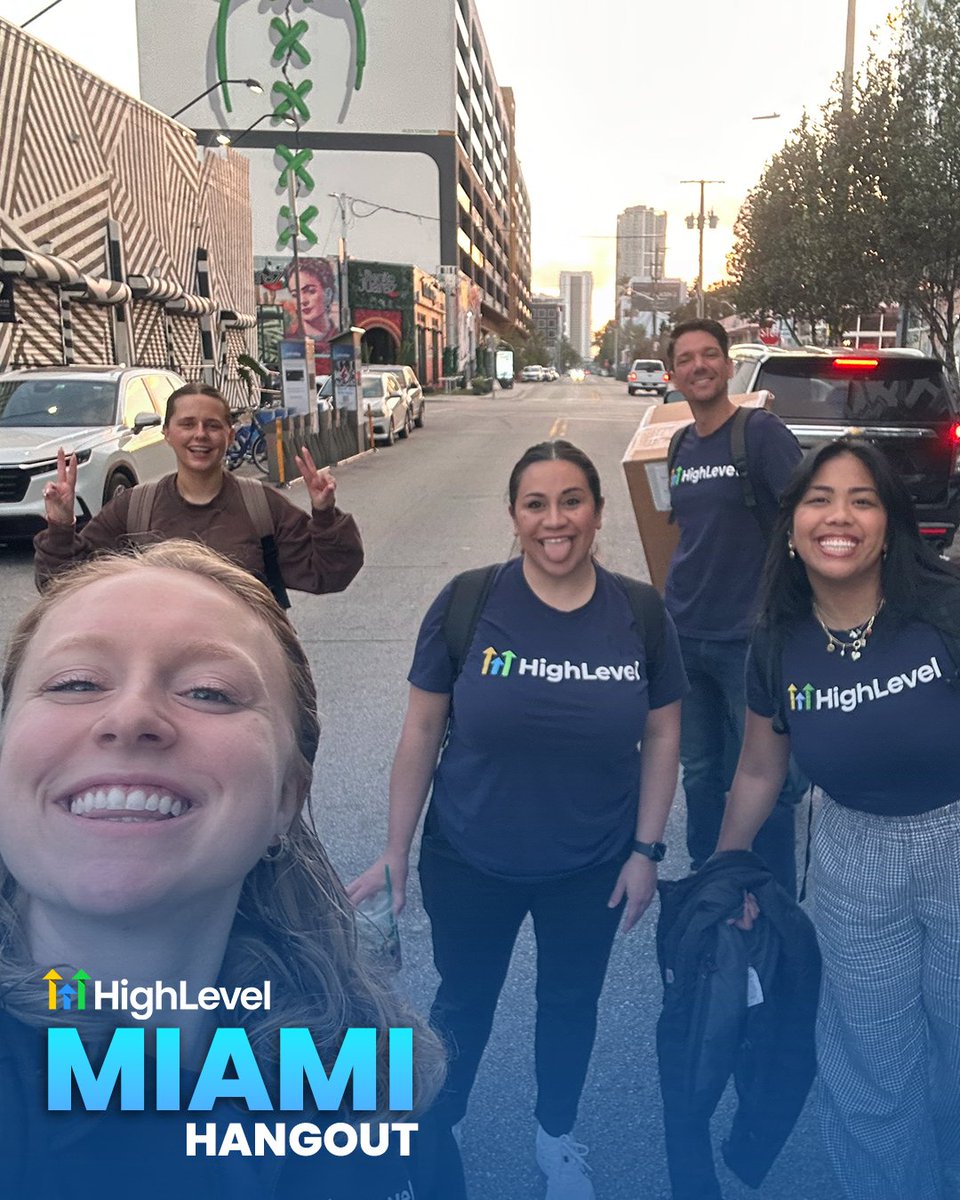 gohighlevel's tweet image. Online connections are powerful.
In-person conversations? Next level.

Miami Hangout proved exactly what we've been saying: this ecosystem isn’t just about productivity... it’s about the people. 💙

Where will we see you next? 

#HighLevelHangout #HighLevel #BusinessCommunity