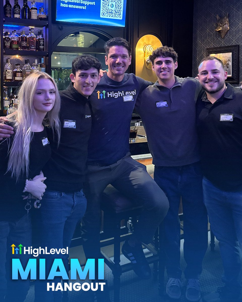 gohighlevel's tweet image. Online connections are powerful.
In-person conversations? Next level.

Miami Hangout proved exactly what we've been saying: this ecosystem isn’t just about productivity... it’s about the people. 💙

Where will we see you next? 

#HighLevelHangout #HighLevel #BusinessCommunity