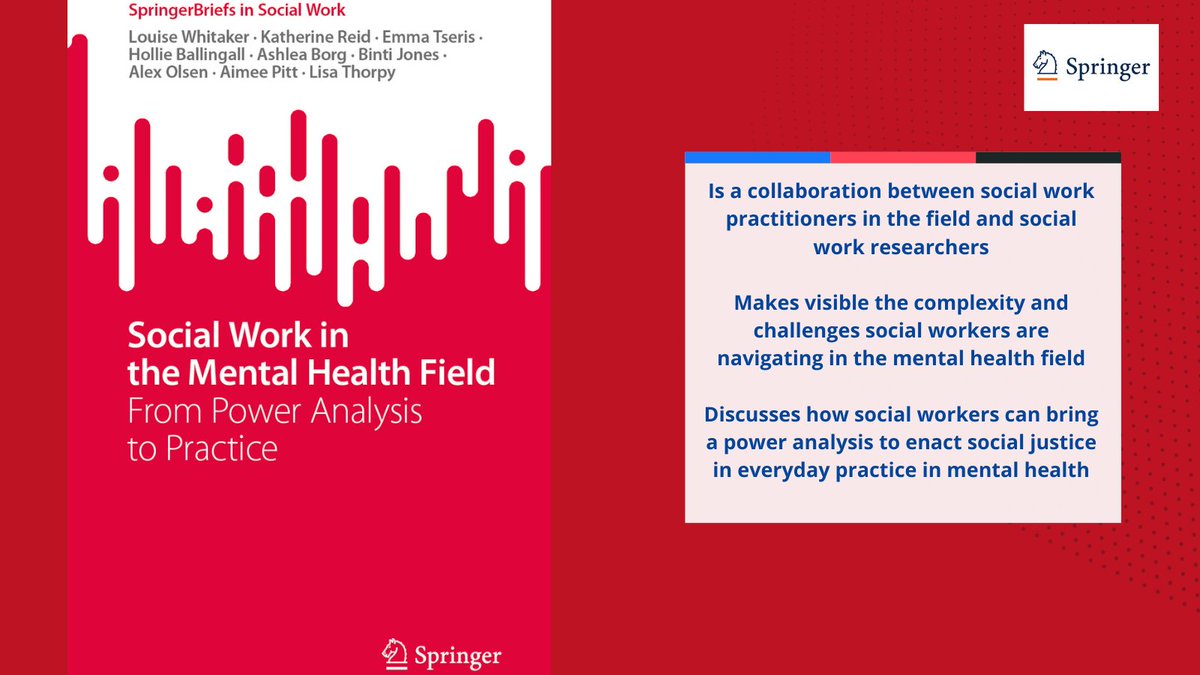 Springer Social Work tweet media