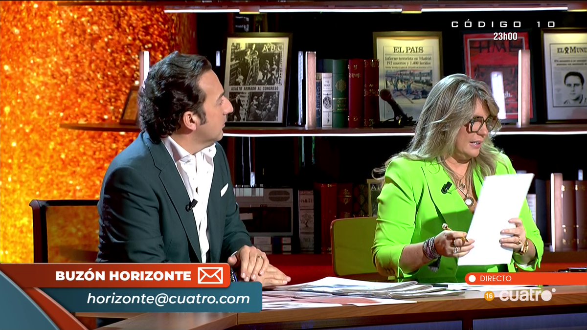 Si quieres enviarnos cualquier información, escríbenos al correo del programa: horizonte@cuatro.com #Horizonte