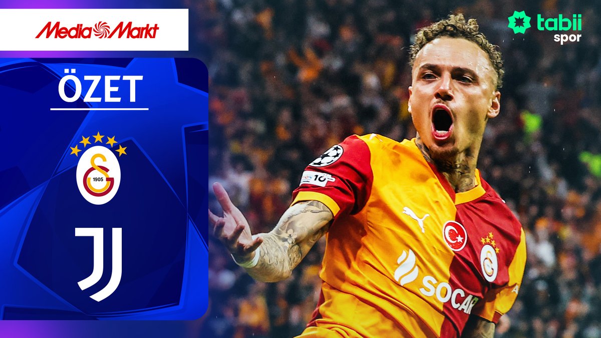 #ÖZET | ARADAN GEÇEN 13 YIL, AYNI RAKİP, BU KEZ ÇOK DAHA FARKLI TARİFE...

🦁 TEMSİLCİMİZ GALATASARAY, İSTANBUL'DA BİR KEZ DAHA JUVENTUS'A SAHAYI DAR ETTİ.

👀 MUHTEŞEM ZAFERİN ÖZET GÖRÜNTÜLERİ SİZLERLE: ⤵️

🖇️ youtube.com/watch?v=IRjyK-…