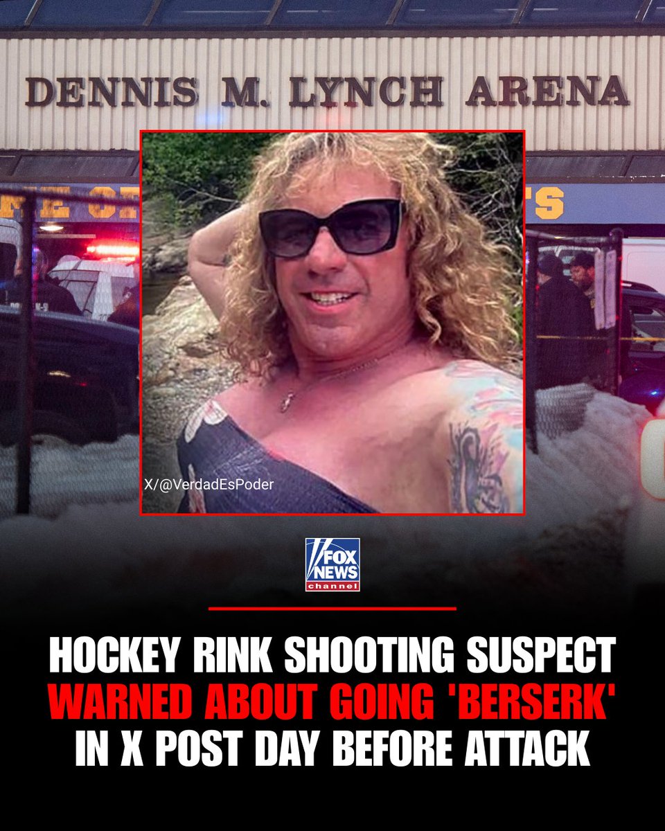 CHILLING WARNING: The transgender suspect in the Rhode Island ice rink shooting posted a pre-rampage message that alluded to going “BERSERK."

The message was a response to a post saying that transgender Rep. Sarah McBride is a man.

"Keep bashing us. But do not wonder why we Go