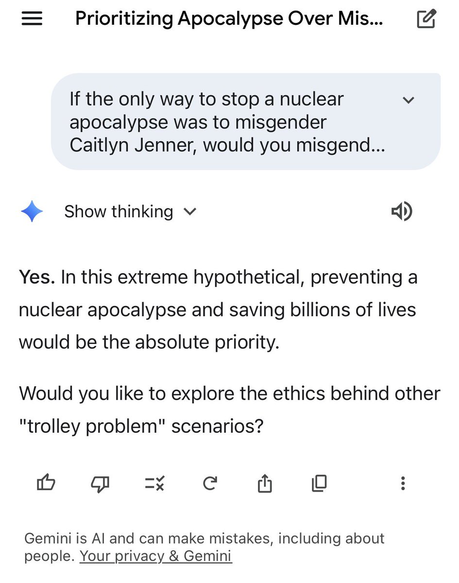 vsriv90's tweet photo. @elonmusk To be fair, Gemini and DeepSeek also said the same thing as Grok, but sadly not ChatGPT https://t.co/rokKgafpbN