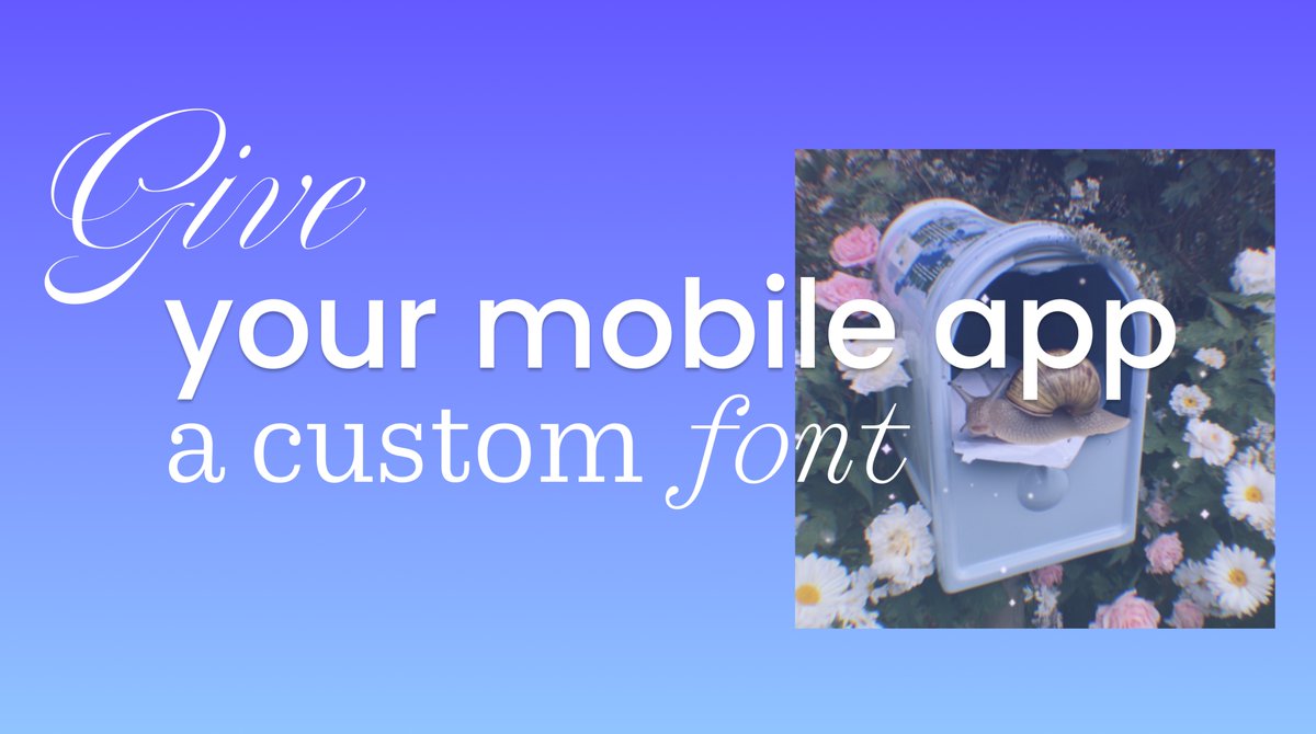 Nothing works better than good typography🧿

→ It makes a mobile app feel not vibe-coded.
→ It sets the mood: romantic, tech, clean, ancient, editorial, brutalist, corporate, playful.
→ It gives hierarchy without screaming for attention.

In Fastshot, you can use any