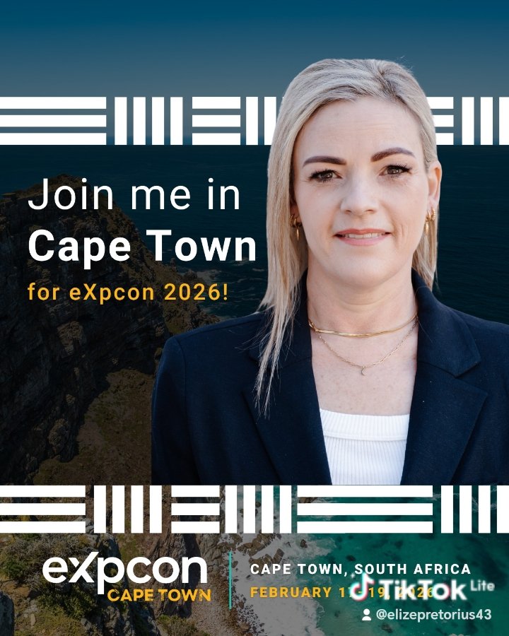 EPRealty_exp's tweet photo. I'm so excited to be attending eXpcon Cape Town ✨
Incredible speakers, global networking, and real time eXp leadership.

https://t.co/aLbXwQhjrz

#eXpconCapeTown #eXpconInternational #BuildYourBusinessHERE #exprealty https://t.co/hkV8uPiJ6V
