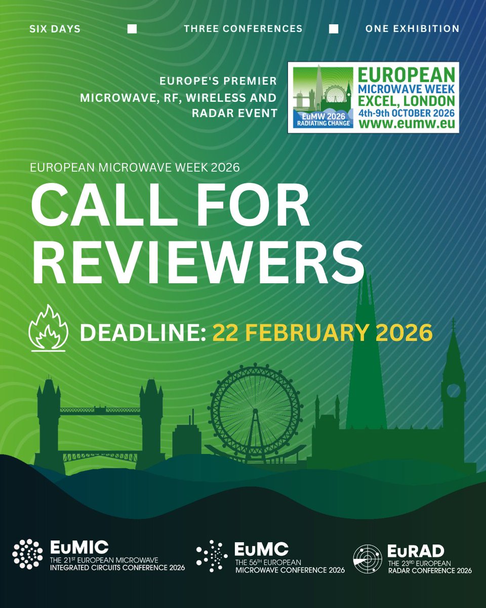 European Microwave Week (EuMW) tweet media