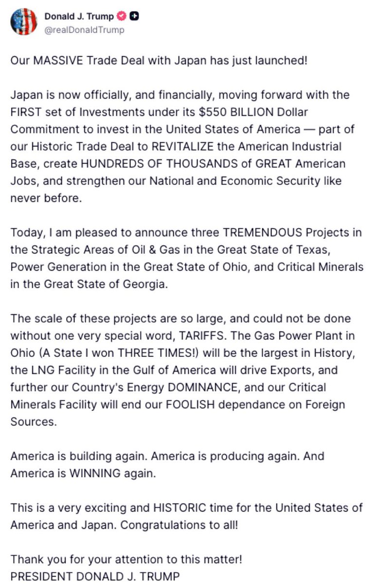 Is this good? Post from DJT!!