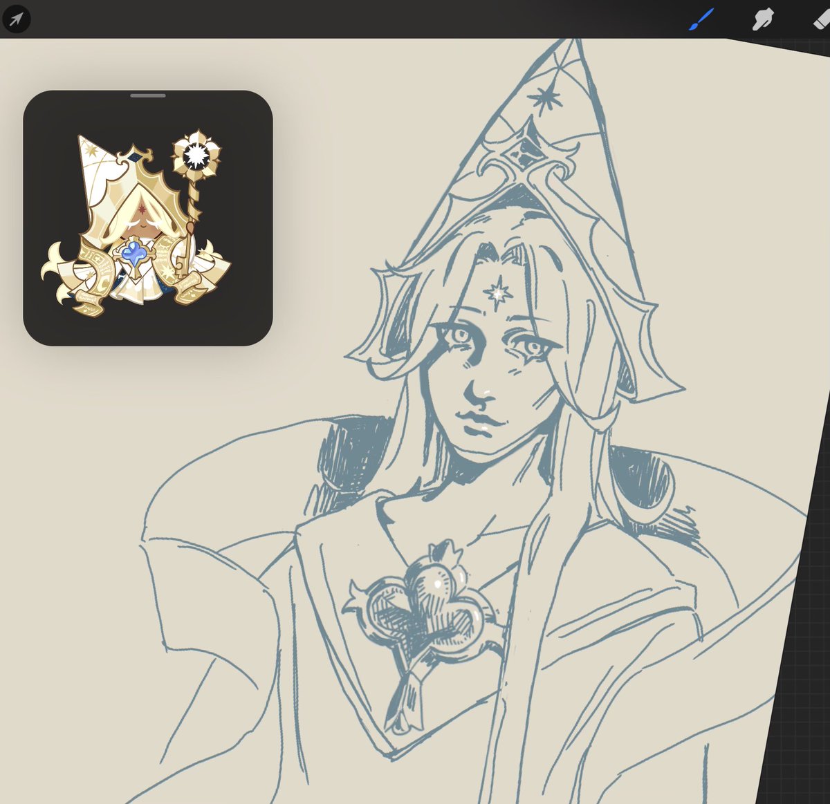 doodling pv to break my art block #crk