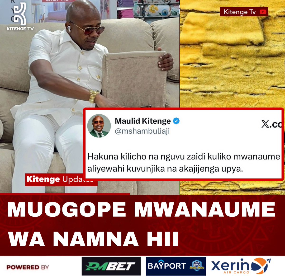 mshambuliaji's tweet photo. Muogope sana Mwanaume wa namna hii✍🏼 https://t.co/7QVSIjAsuH