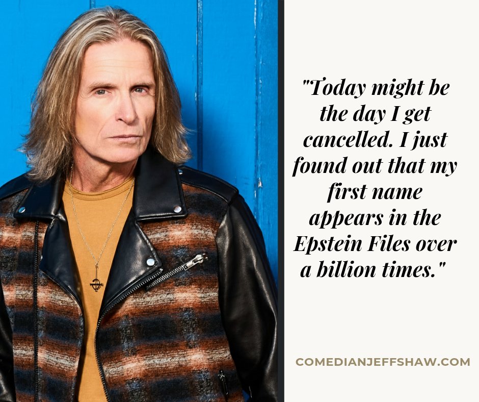 Comedian Jeff Shaw tweet media