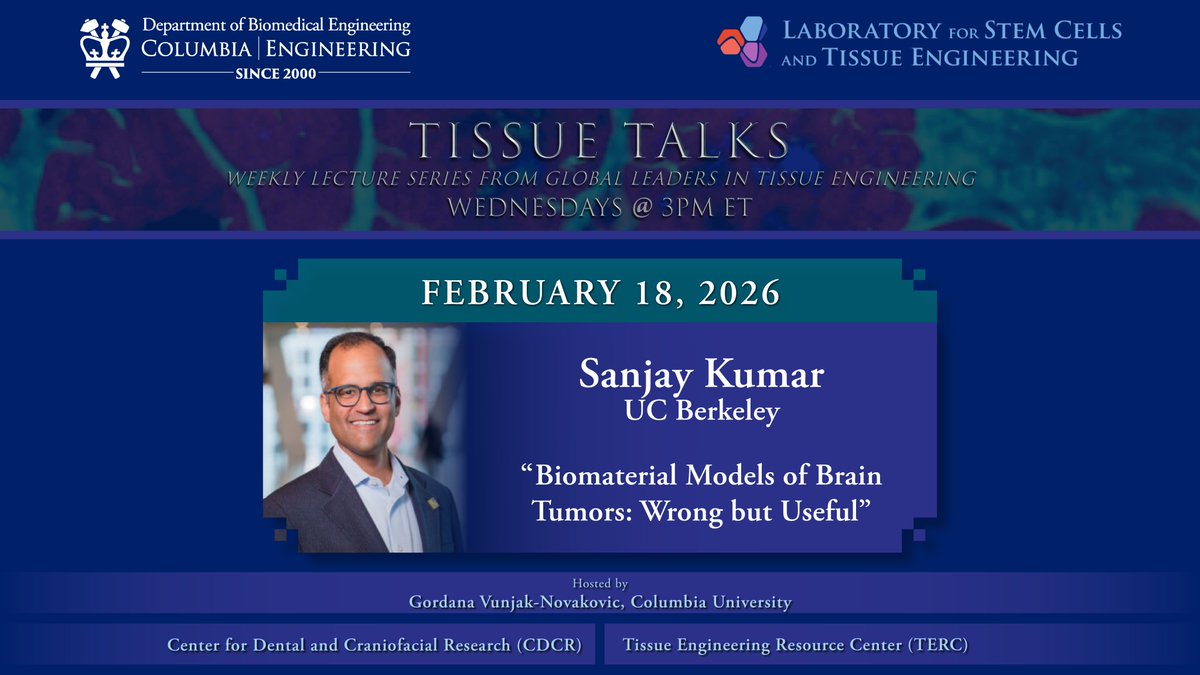 Gordana Vunjak-Novakovic tweet media