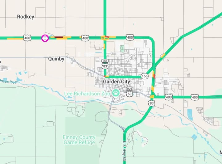 SWKansasKDOT's tweet photo. 📷 TRAFFIC ALERT: U.S. 50 west of Garden City is CLOSED due to a multiple vehicle crash because of blowing dust.
Crews are redirecting traffic. At this time, we do not have an estimate for when the highway will reopen.
Please avoid the area and use an alternate route. https://t.co/FD3Sdf6K2R