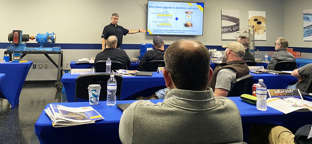 SEPCO's tweet image. Day 1 of our February distributor training session has begun. These are some really sharp sealing pros, listening very intently and asking all the right questions. #SealingSolutions #MechanicalSeal #AirSeal #CompressionPacking #BearingIsolator