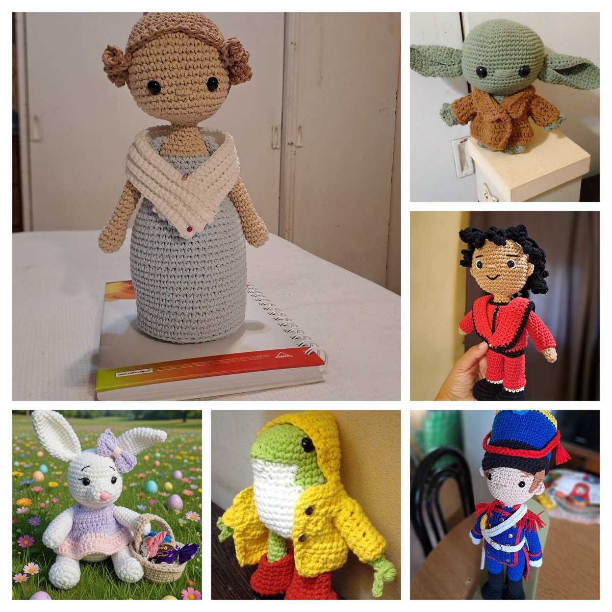 Hola tejo y vendo amigurumis...tu consulta no molesta . Te espero en mi Instagram Tatatocrochet  .
Me regalas un rt por favor. Gracias!!🫶🇦🇷