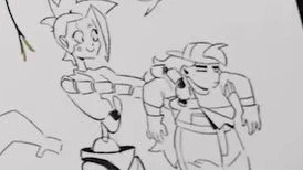 the gwenkie and dellumbra parallels continue...... 