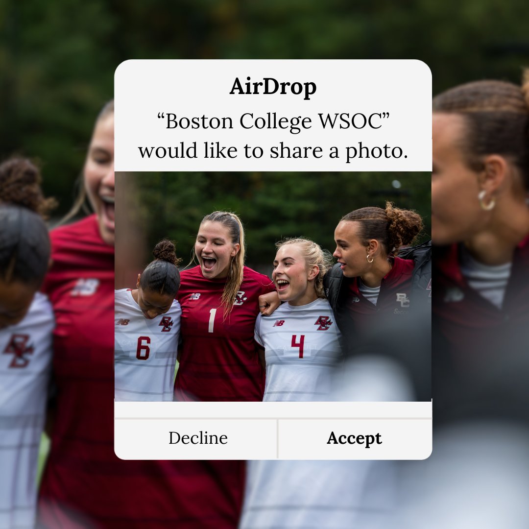 Boston College Women's Soccer tweet media