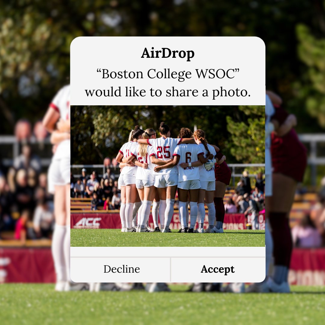 Boston College Women's Soccer tweet media