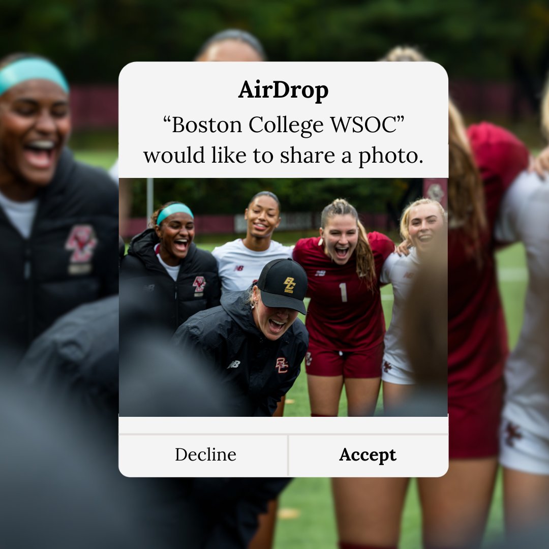 Boston College Women's Soccer tweet media