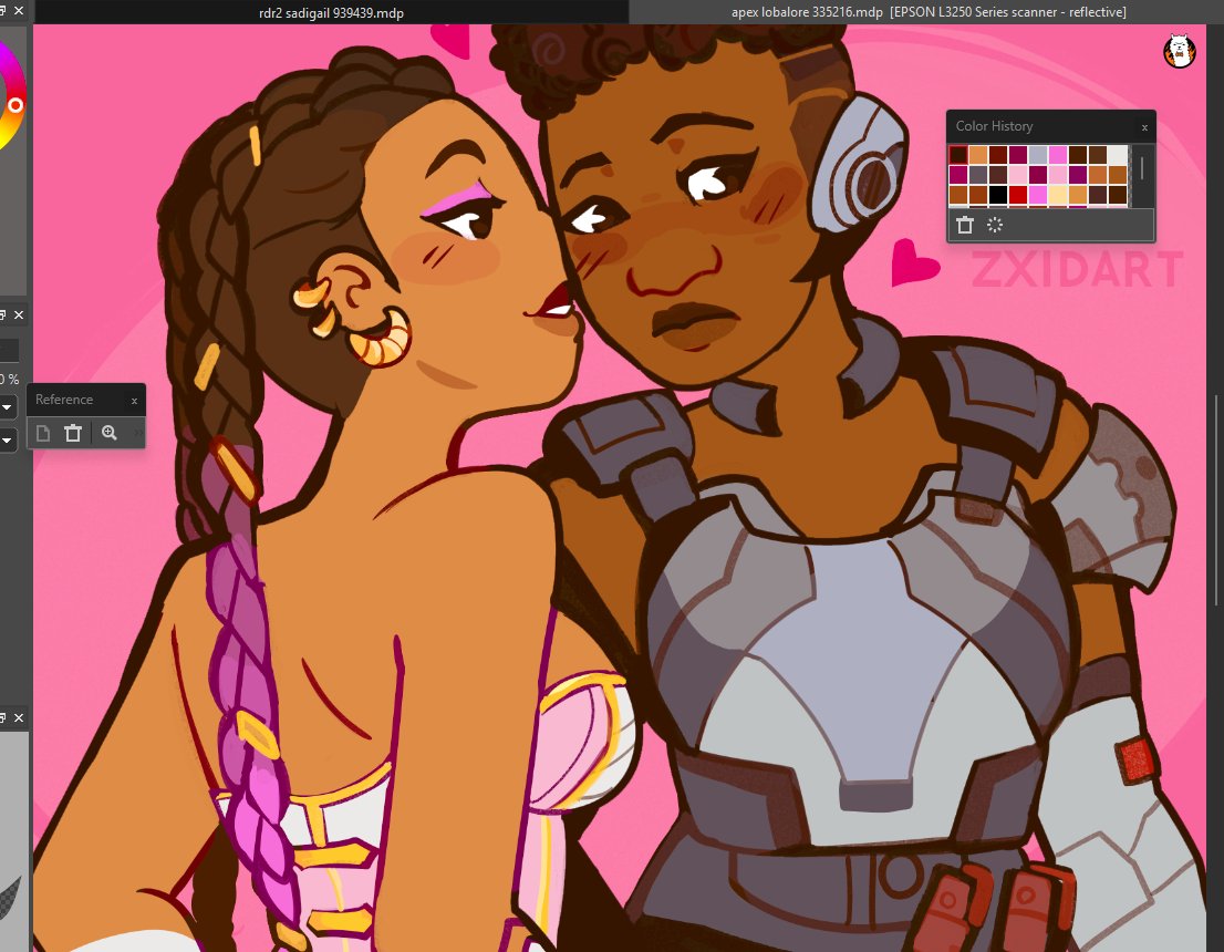 zxidtxt's tweet photo. 9. #lobalore | Loba Andrade x Anita "Bangalore" Williams (Apex Legends)
Oh I was, in love with this idea, I love butch/fem, and I'm still disappointed it's was linked, haven't engage with Apex in a long while but know the day they hint anything of them I'm going back baby. https://t.co/PFw6hCIA53