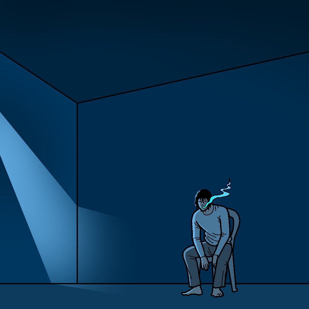 d0doLL's tweet photo. #art #drawing #illustration #그림 #일러스트 #Blue #room #cyan #smoke https://t.co/d0Sh8SnLcf
