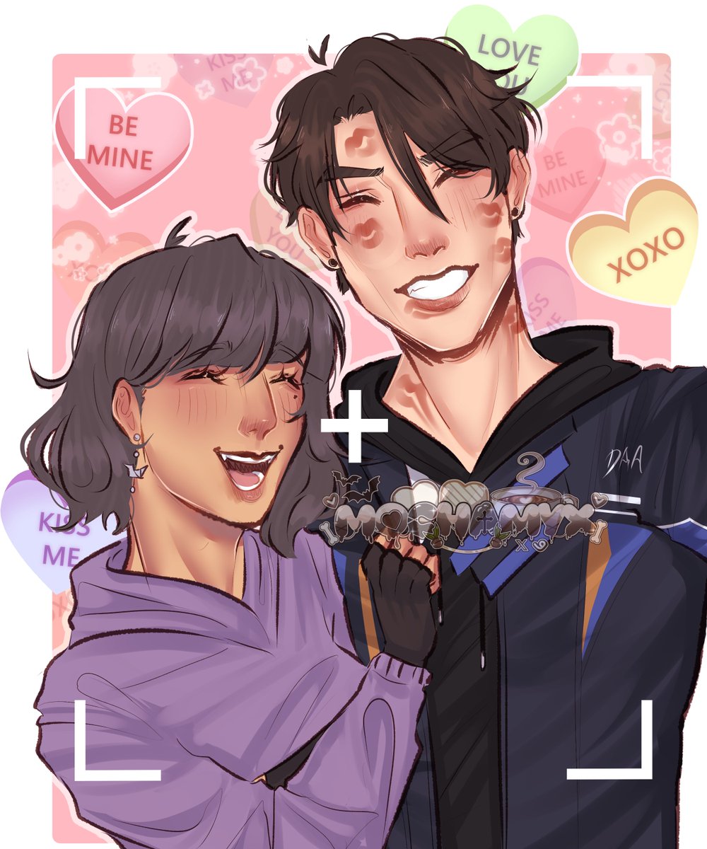 🌸ART RAFFLE 🌸
Celebrating 2k followers late but want to draw for my LaDS enjoyers again :) 2 Winners as always!!

💗 Prize: Bust-Up Couple piece of YOUR MC x LI
How to Enter: 
💞Follow <a href="/MochaMyx/">Mocha☕️ | COMMS OPEN</a> 
🪷Like + RT this post!! 
💞 Comment your LI
Ends: Feb. 24
#artraffle #yumetwt