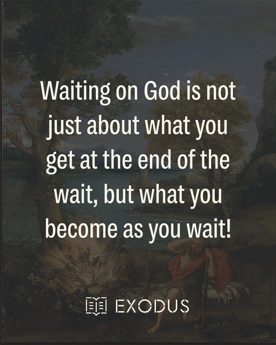 PaulTripp's tweet image. #5minutebiblestudies #exodus