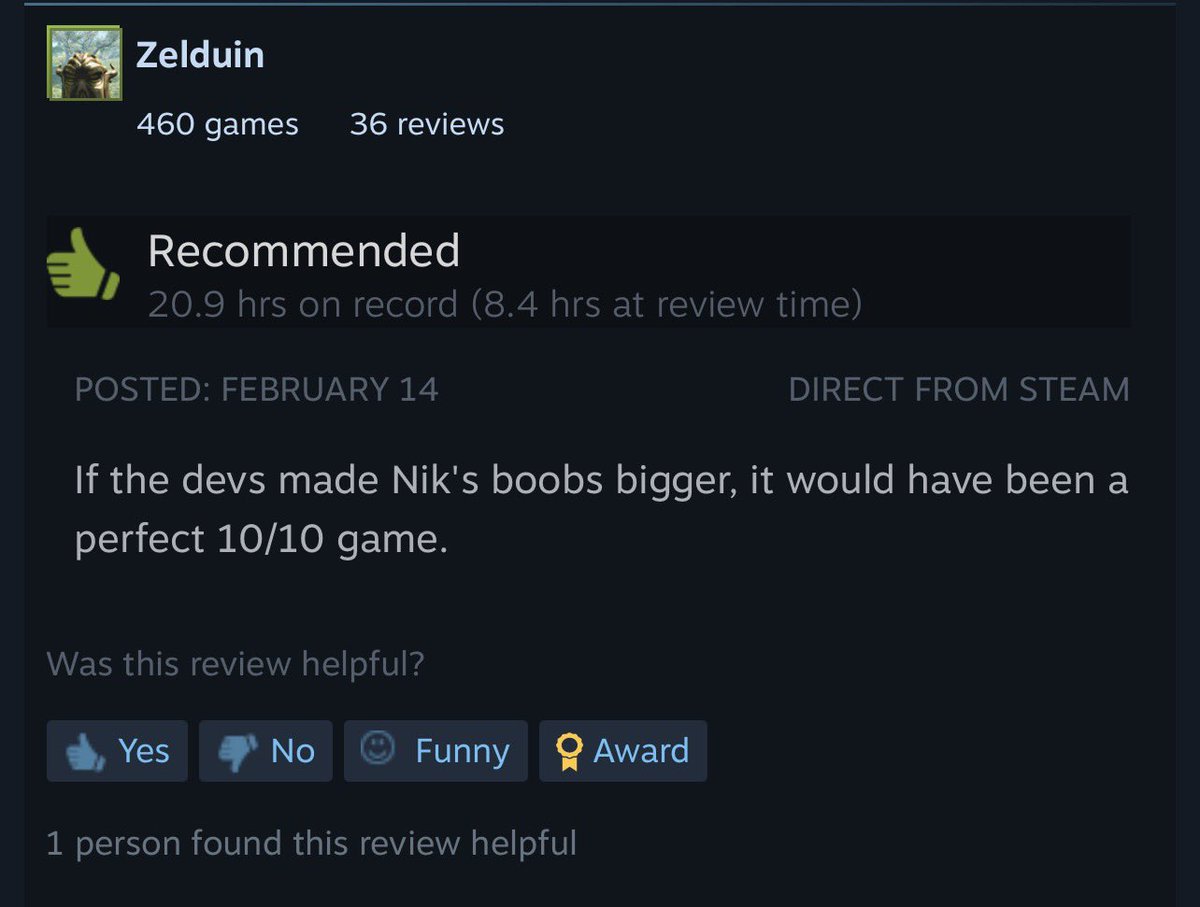 And the funniest Steam review we’ve gotten so far goes to… consider getting #CriminallyYoursVN there to leave your own 💥 

store.steampowered.com/app/3790640/Cr…