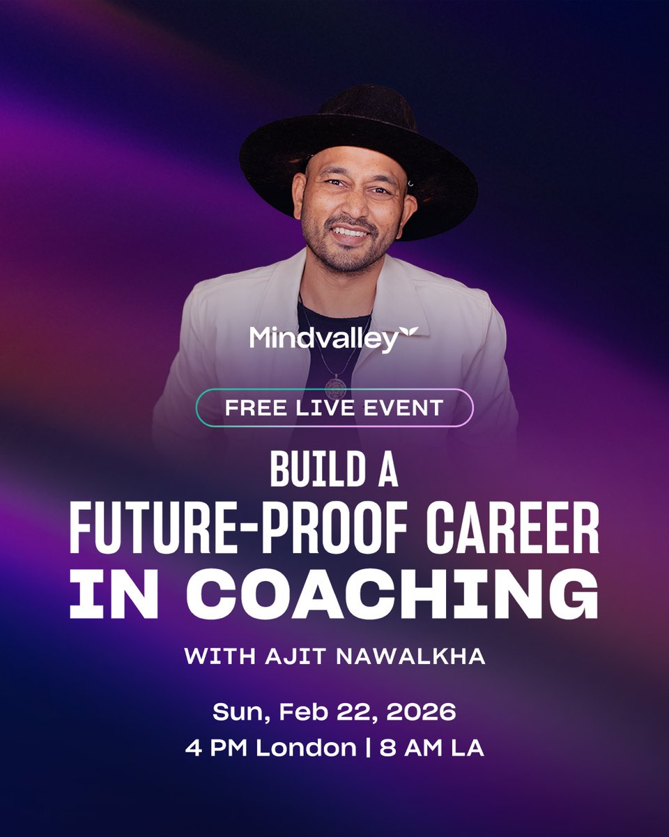 Mindvalley tweet media