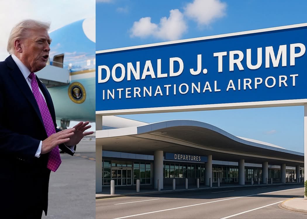 BREAKING: GRIFTING ALERT! Trump moves to trademark airport bearing his name — and cash in while still in office.

Just when you thought that Donald Trump’s self-dealing couldn’t get any worse, his company has filed trademark applications for “Donald J. Trump International