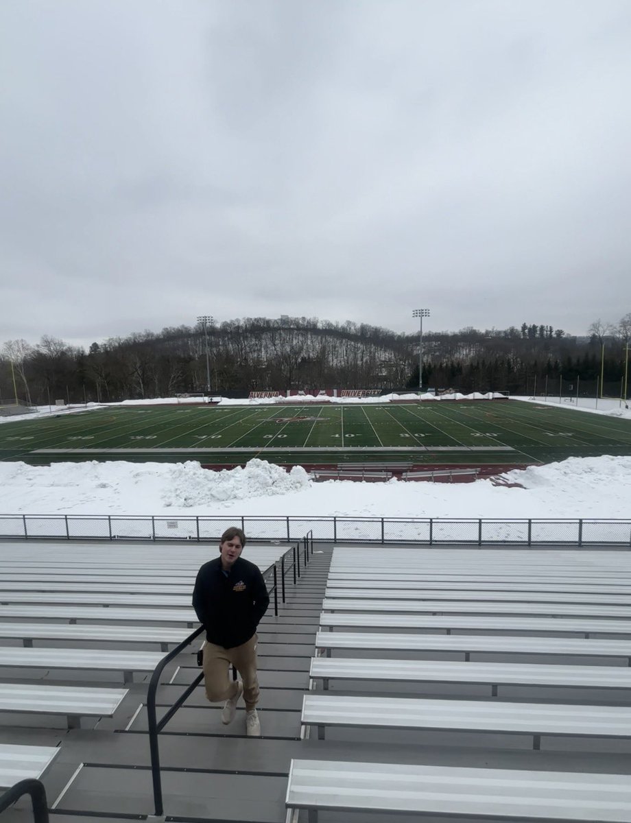 kefourr's tweet photo. After a great day visit &amp; conversation! I am blessed to receive my 5th offer from @AlverniaFB ! Thank you for the opportunity @CoachDev12 @CoachODonnell_ . #RunWithThePack #Agtg

@HEADSAINT @5StarScouting
@NGsaintsFB @EdOBrienCFB @PRZVicCastillo
@CoachLampAU @CoachJWaters_ https://t.co/a4yZ3aUz83