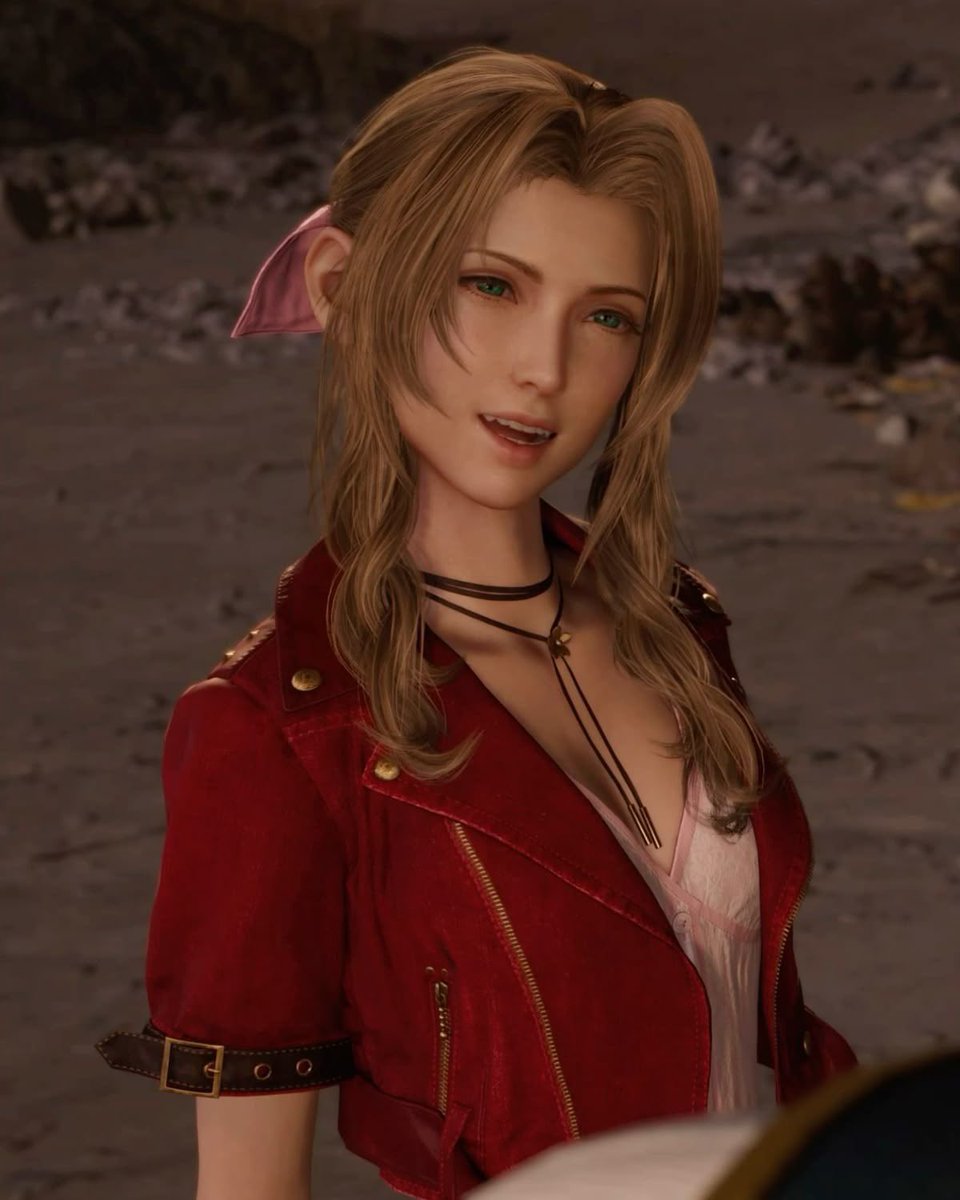 underrated detail about aerith is that she has fangies