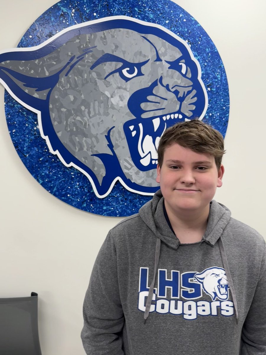 LHSSCAdmissions's tweet photo. Thanks, Micah and Jayce, for visiting Lutheran High! #FutureLHSCougars #classof2030 https://t.co/LycCT1tLVC