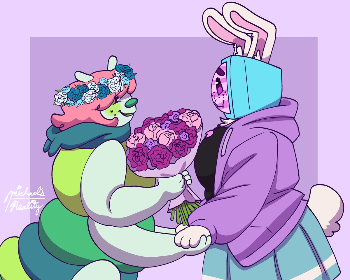 Please do consider commisioning them! I asked for some Melanie and Pilby ship art and to say I am incredibly happy with how it turned out would be a complete understatement, this is perfection!