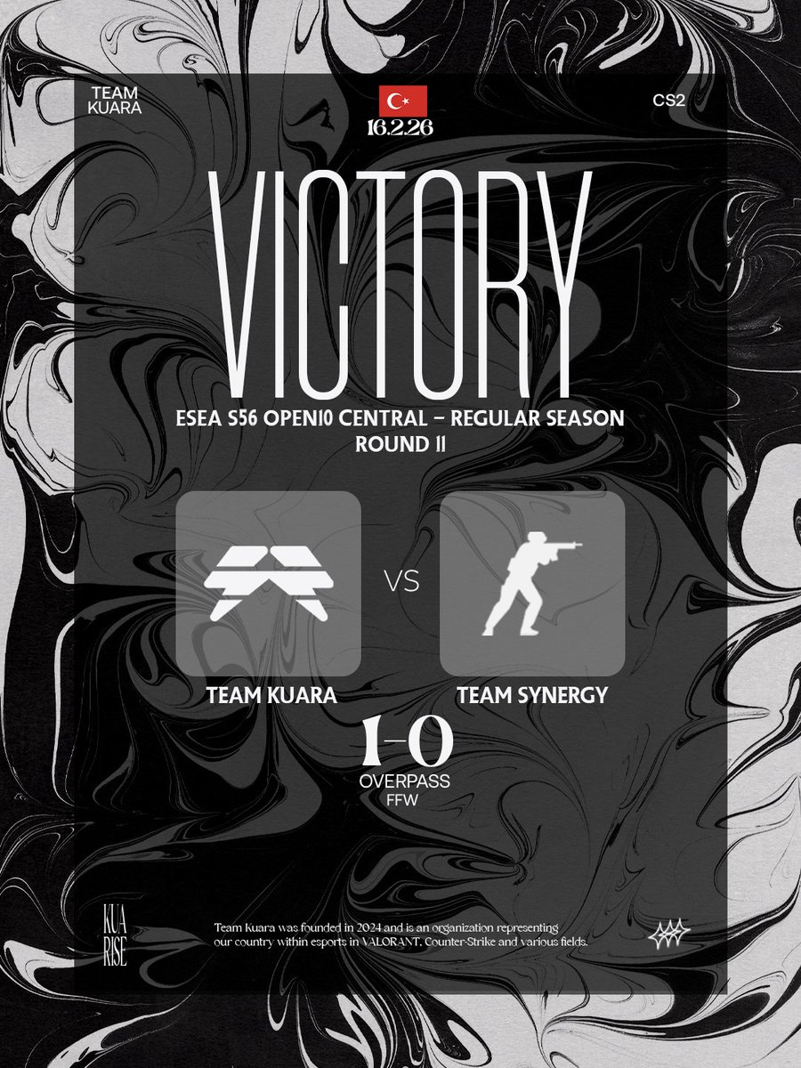 Intermediate Guaranteed! 🆙

With our recent victory bringing us to a 10-1 record, we have officially secured our spot in the ESEA Intermediate division for next season! 🛡️

The hard work is paying off, but the job isn't over yet. We keep fighting for the VRS tournament 🏆