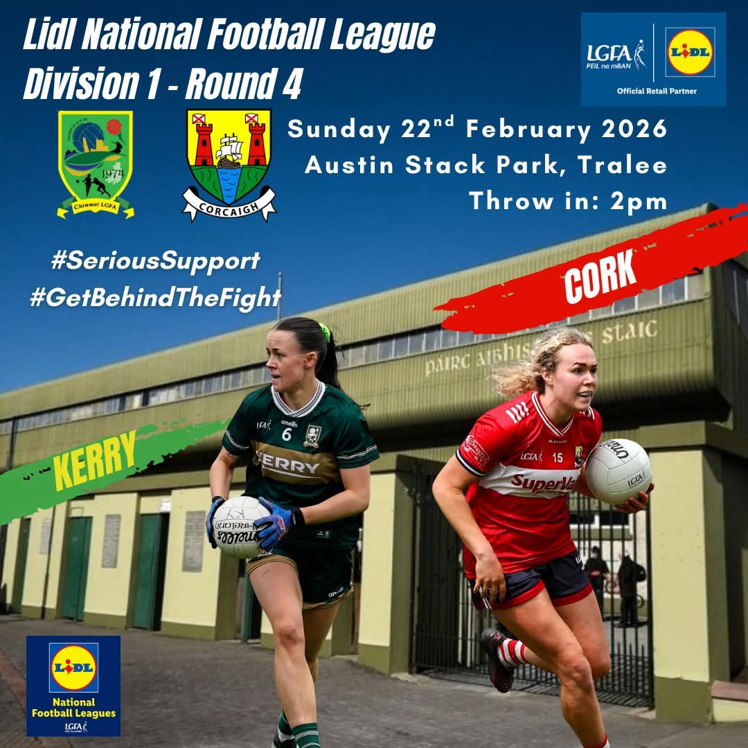 kerryladiesfoot's tweet photo. Lidl NFL D1 R4 #SeriousSupport #GetBehindTheFight 
Ticket Information: 👇
https://t.co/TIyNAyIvXk https://t.co/zd2QCAGYxq