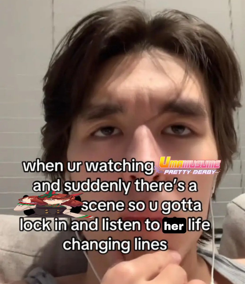 nunuwiish's tweet image. Kitasan throughout season 3