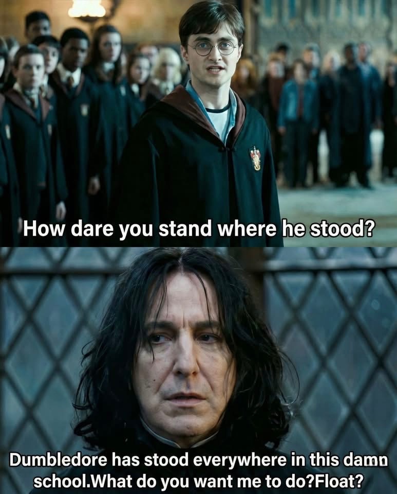 You dare to use my own spells against me, Potter? 🤣