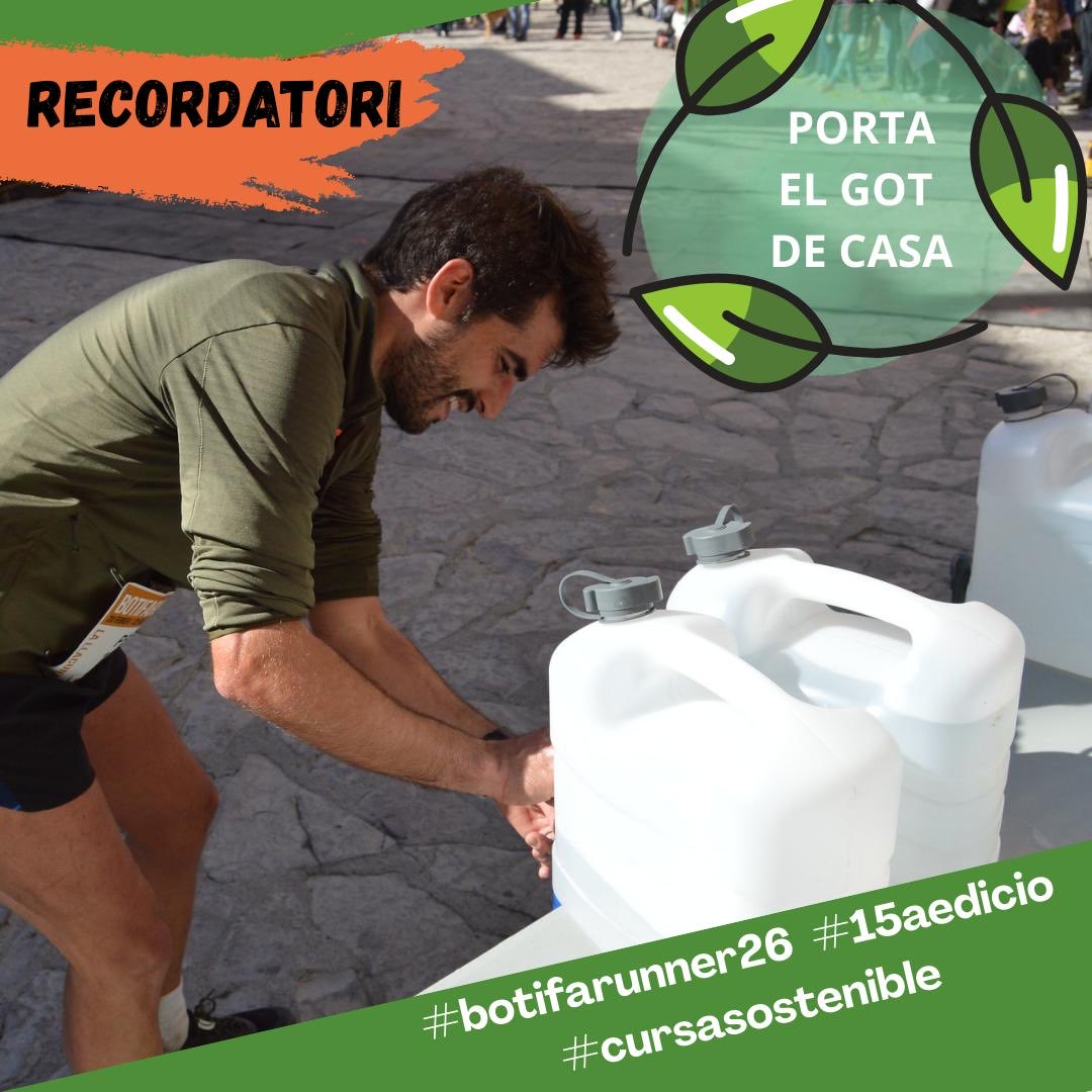 botifarunner's tweet photo. S’ACOSTA EL DIA!!! ESTEU A PUNT???🤗

👉🏼 Us fem un petit recordatori d’horaris, de recollida de dorsals i de les sortides de les 3 curses⏰💪

👉🏼 I porteu got o recipient! Be water my friend!💦
💚 Gràcies!

Au va que ja ho tenim aquí!!! i sembla que farà un dia radiant!!! 🤩 https://t.co/ZSRpWt2Vav