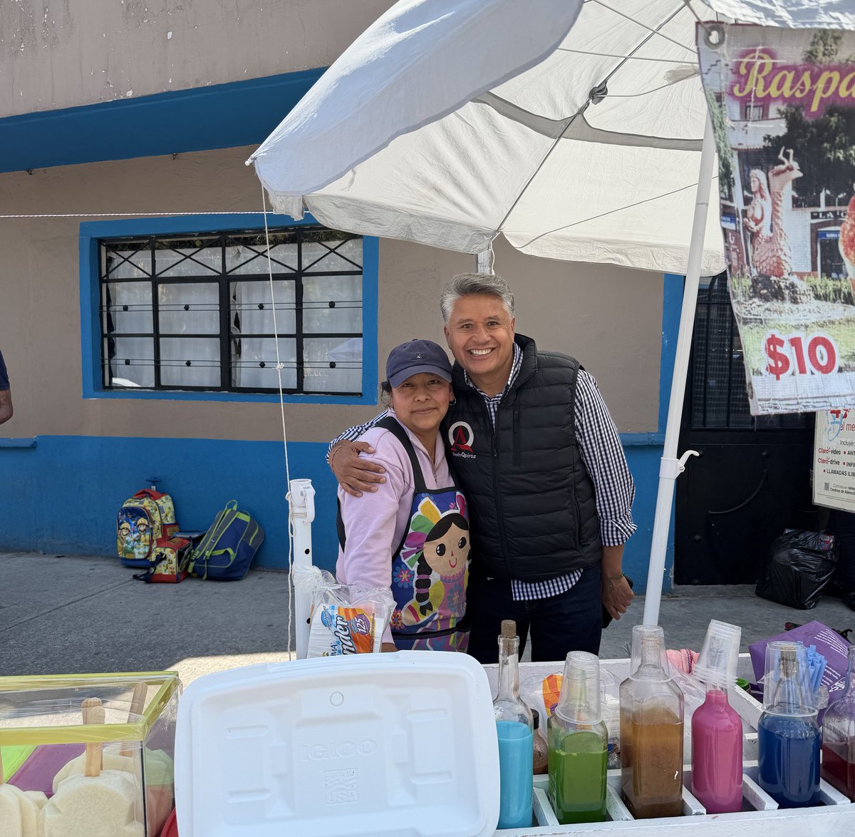 Buen martes 🙌. Seguimos recorriendo las calles de #Metepec, saludando y escuchando a todos mis vecinos. ¡Ánimo que la semana apenas va agarrando vuelo! #QueridoMetepec #AmigosQueridos