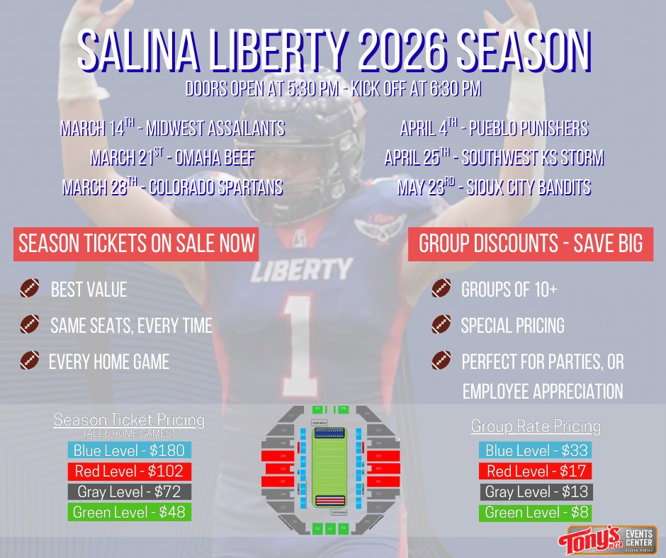 TonysPizzaEventsCenter tweet media